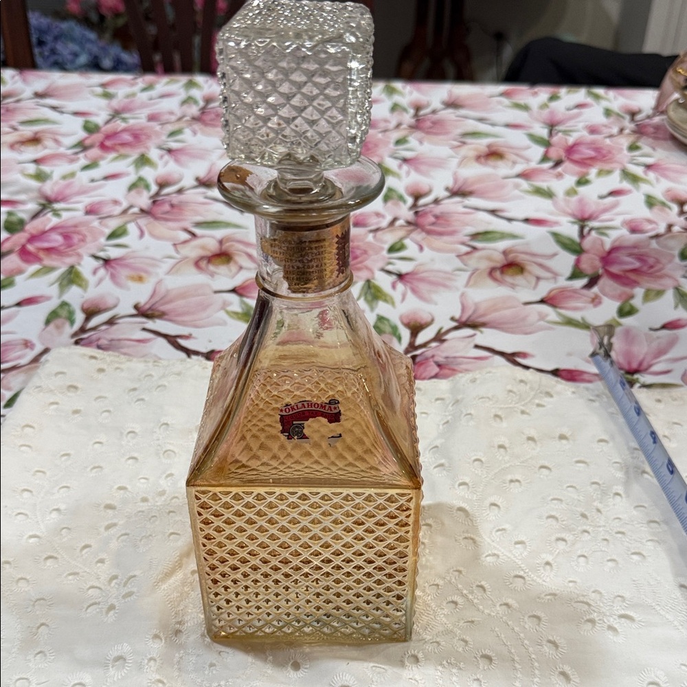 Vintage Old Forester Whisky Bottle from 1960s-1970s